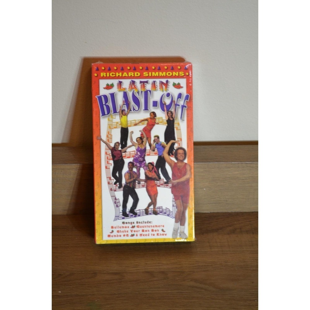 3 NEW 2001 Richard‎ Simmons'  Blast-Off Workouts, DISCO, 80S and MEGA MIX,  VHS - Picture 8 of 10